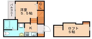 PACE香椎の物件間取画像